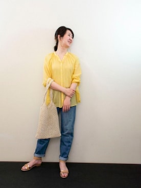 「コレックス」｜みみさん（レディース・159cm）の夏コーディネート