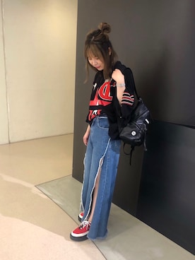 JUNさん（レディース・162cm）の夏コーディネート