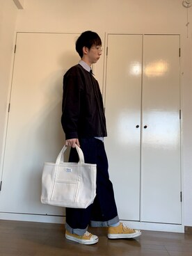 丸メガネ (YouTube)さんのコーディネート