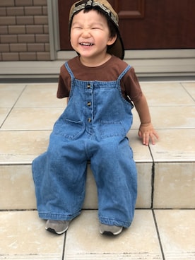 ykykさん（キッズ・100cm）の秋コーディネート