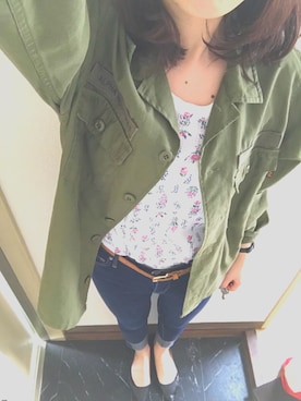 「JEMORGAN」｜あらみ(記録用)さん（レディース・169cm）の春コーディネート