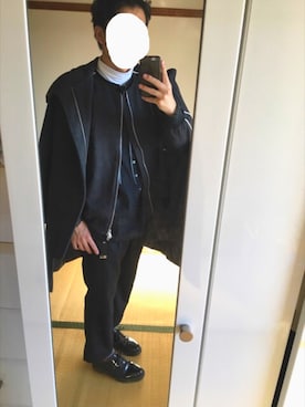 「DISCOVERED（ディスカバード）のアイテム（その他アウター）」を使った、でぶりさん（メンズ・174cm）の冬コーディネート