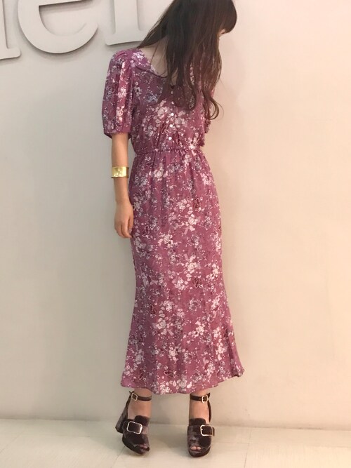 Manami Kinoshita Snidel Snidelのワンピースを使ったコーディネート Wear