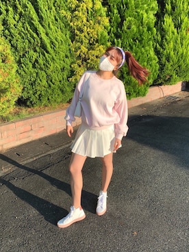 「Anne（アーネ）のアイテム」を使った、Anna Shinozakiさん（レディース・153cm）の秋コーディネート