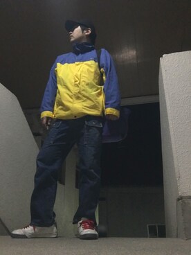 「devirock（デビロック）のアイテム（ジャケット/アウター）」を使った、BATAさん（メンズ・178cm）の春コーディネート