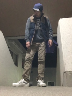 「Quiksilver（クイックシルバー）のアイテム（ジャケット/アウター）」を使った、BATAさん（メンズ・178cm）の春コーディネート