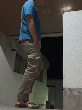 「Betula（ベチュラ）のアイテム」を使った、BATAさん（メンズ・178cm）の夏コーディネート