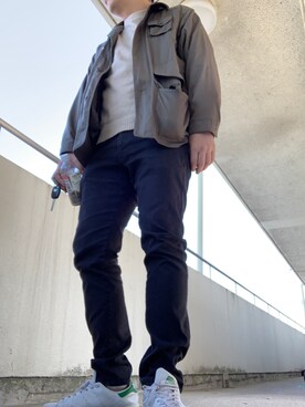 「devirock（デビロック）のアイテム（ジャケット/アウター）」を使った、BATAさん（メンズ・178cm）の冬コーディネート