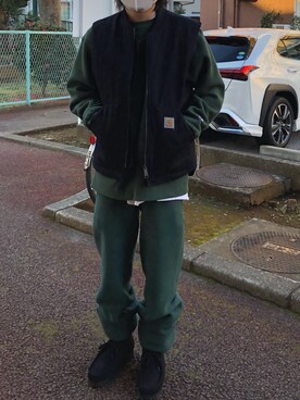 Champion チャンピオン Made In Usa リバースウィーブ 赤タグ スウェットパンツ 12 5oz を使った人気ファッションコーディネート Wear