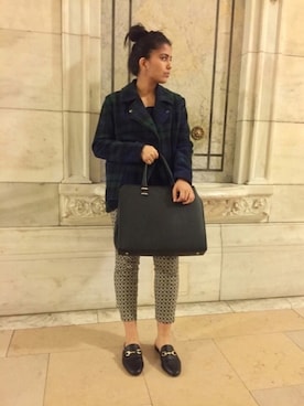 「business casual」｜Michelleさん（レディース・157cm）の春コーディネート