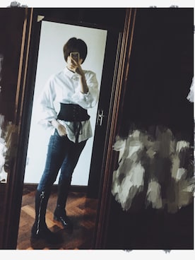 「Forever New（フォーエバーニュー）のアイテム」を使った、Lily Liuさん（レディース・174cm）の秋コーディネート