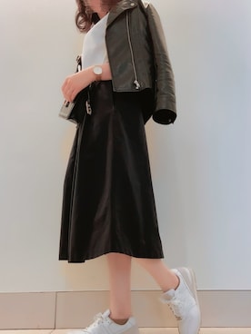 「JULIA PARKER（ジュリアパーカー）のアイテム」を使った、a_yu_to_さん（レディース・163cm）の春コーディネート
