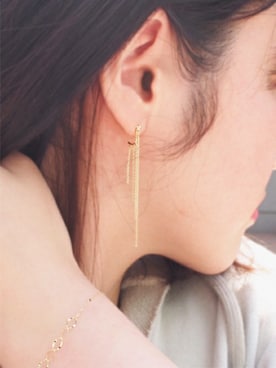 「ゴールドアクセ」｜VA Vendome Aoyama STAFFさん（レディース・166cm）の夏コーディネート