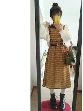「wearhalloween2017」｜「アイテム（ワンピース/ドレス）」を使った、vanillaさん（レディース・149cm）の秋コーディネート