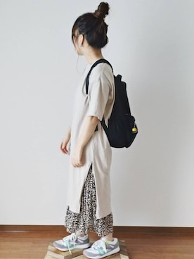 「LAKOLE（ラコレ）のアイテム（ワンピース）」を使った、vanillaさん（レディース・149cm）の秋コーディネート