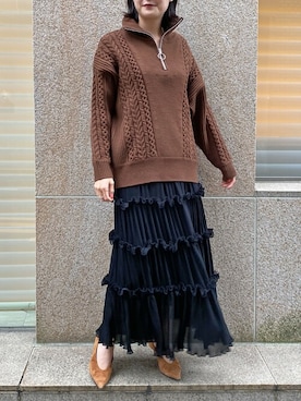 「COEL（コエル）のアイテム」を使った、COELさん（レディース・160cm）の冬コーディネート