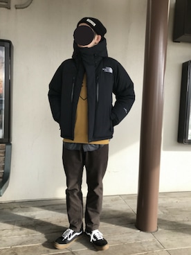 「TCSS（ティーシーエスエス）のアイテム（スウェット）」を使った、takaさん（メンズ・172cm）の冬コーディネート