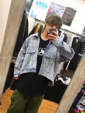 「no brand（ノーブランド）のアイテム（ジャケット/アウター）」を使った、KYOさん（メンズ・160cm）の夏コーディネート