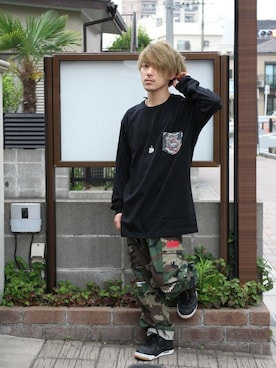 「no brand（ノーブランド）のアイテム（アクセサリー）」を使った、KYOさん（メンズ・160cm）の夏コーディネート
