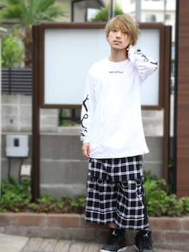 「SILLENT FROM ME」｜KYOさん（メンズ・160cm）の夏コーディネート