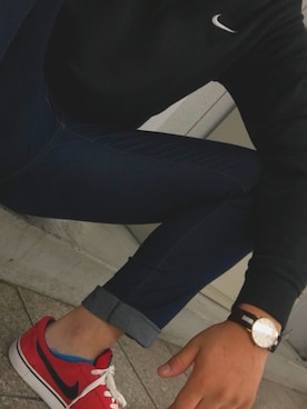 「#ナイキ」｜きょーへーさん（メンズ・175cm）の秋コーディネート