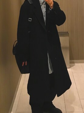 「MARGIELA」｜junさん（メンズ・180cm）の冬コーディネート