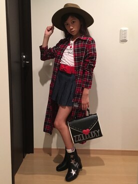 ひなかさん（キッズ・146cm）の冬コーディネート