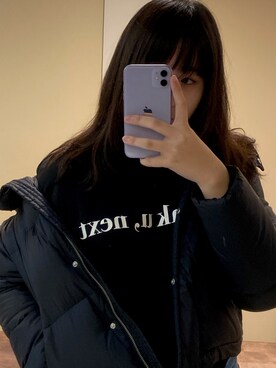 「MK MICHEL KLEIN（エムケーミッシェルクラン）のアイテム（ジャケット/アウター）」を使った、Amyさん（レディース・170cm）の冬コーディネート