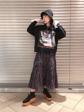 NON TOKYO（ノントーキョー）のスウェットを使った人気ファッション