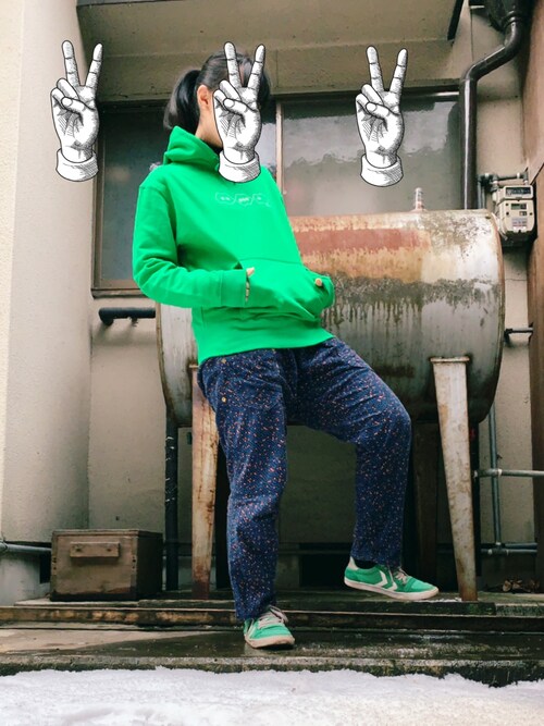 にむ パーカーを使ったコーディネート Wear