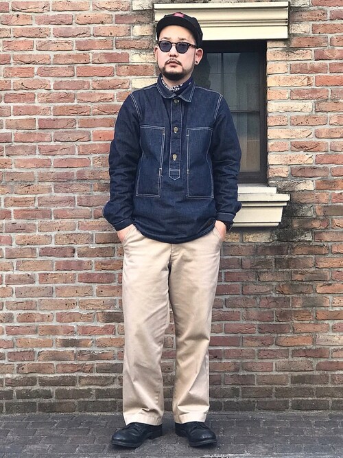 TATSUYOSHI.KIDA｜NEIGHBORHOODのデニムジャケットを使ったコーディネート - WEAR
