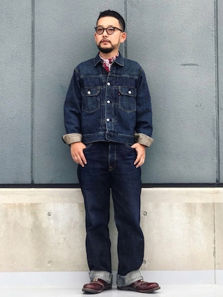 キムタク着 At Last&co アットラスト 126 デニムパンツ 30 Starched and unwashed denim worn for 2 months - we'll show