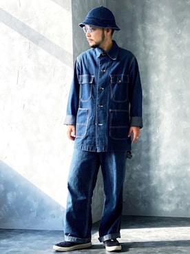 「CONVERSE ADDICT（コンバースアディクト）のアイテム（スリッポン）」を使った、TATSUYOSHI.KIDAさん（メンズ・171cm）の秋コーディネート