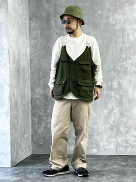 「WEIRDO（ウィアード）のアイテム」を使った、TATSUYOSHI.Kさん（メンズ・171cm）の秋コーディネート