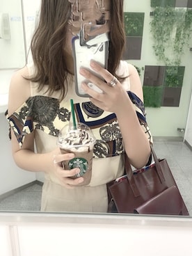 「リブニットパンツ」｜iiichanさん（レディース・157cm）の夏コーディネート