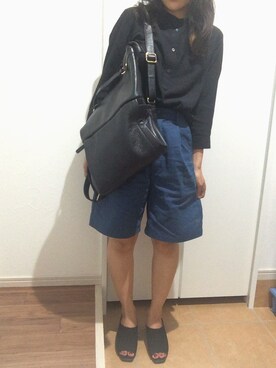 「THIS TABLE BY BEAU'RE SECOND（ヴュレセカンド）のアイテム」を使った、makkoさん（レディース・149cm）の夏コーディネート