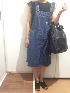 「THIS TABLE BY BEAU'RE SECOND（ヴュレセカンド）のアイテム」を使った、makkoさん（レディース・149cm）の夏コーディネート