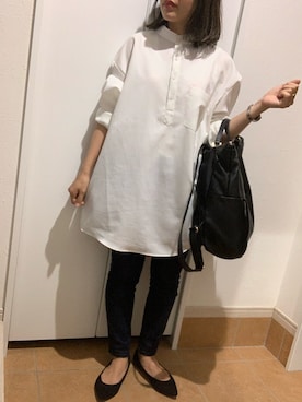 「THIS TABLE BY BEAU'RE SECOND（ヴュレセカンド）のアイテム」を使った、makkoさん（レディース・149cm）の春コーディネート