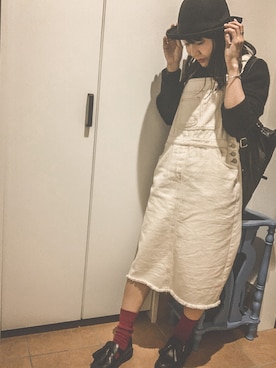 「Marc by Marc Jacobs（マークバイマークジェイコブス）のアイテム（アナログ腕時計）」を使った、makkoさん（レディース・149cm）の秋コーディネート