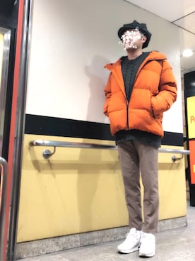 「YARD PLUS（ヤードプリュス）のアイテム（スラックス）」を使った、2two1さん（メンズ・179cm）の冬コーディネート