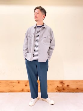 「2021春新作」｜つかさん（メンズ・177cm）の春コーディネート