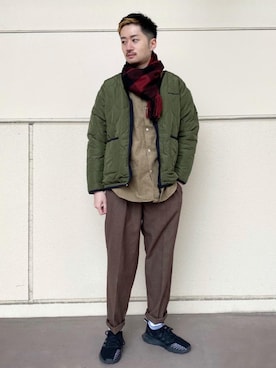 つかさん（メンズ・177cm）の秋コーディネート