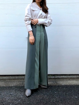 Mizukiさん（レディース・161cm）の春コーディネート