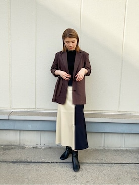 Mizukiさん（レディース・161cm）の春コーディネート