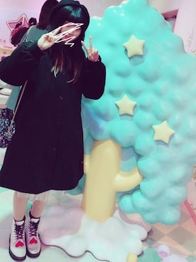 「アイテム（帽子）」を使った、あこさん（レディース・159cm・10代）の春コーディネート