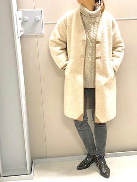 「MOUSSY（マウジー）のアイテム（チュニック）」を使った、nanajiiiさん（レディース・168cm）の秋コーディネート
