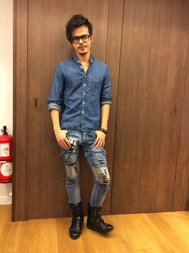 余震東個東さんのコーディネート