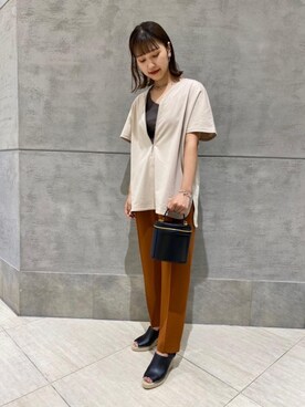 津野実有希さん（レディース・164cm）の夏コーディネート