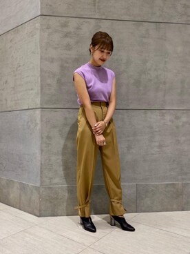 津野実有希さん（レディース・164cm）の夏コーディネート