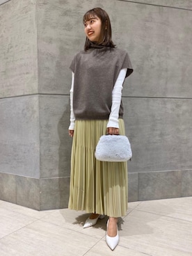 津野実有希さん（レディース・164cm）の秋コーディネート